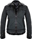 MDM Lederjacke Fliegerjacke Herren 