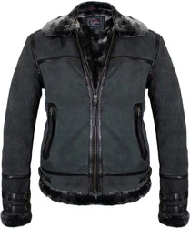 MDM Lederjacke Fliegerjacke Herren 