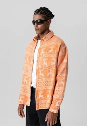 Dandalo Blusenshirt Leonardo Orange/Beige