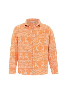 Dandalo Blusenshirt Leonardo Orange/Beige