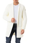 RedBridge Strickjacke Weiß/Creme/Beige/Gelb/Khaki