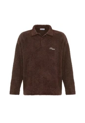 Dandalo Sweatshirt Jean Dunkelbraun/Braun/Grau/Dunkelrot/Creme/Beige