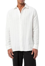 RedBridge Leinenhemd Weiß/Creme