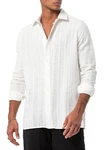 RedBridge Leinenhemd Weiß/Creme