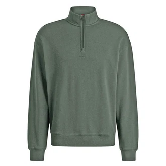 HUGO Sweatshirt mit Half-Zip-Kragen - Durty244 Durty244 HUGO Sweatshirt mit Half-Zip-Kragen - Durty244 Durty244