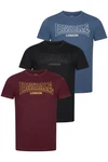 Lonsdale T-Shirt BEANLEY Bordeaux/Dunkelrot/Braun