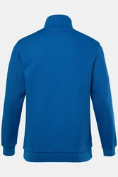 Boston Park Sweatshirt Sweat-Troyer Zippkragen Blau