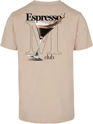 MisterTee T-Shirt Club Tee Khaki/Beige/Braun