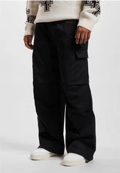DEF Parachute Pant Cargohose Schwarz/Dunkelblau
