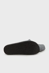 Buratti Backless Slipper Grau/Hellgrau/Dunkelgrau