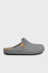 Buratti Backless Slipper Grau/Hellgrau/Dunkelgrau