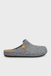 Buratti Backless Slipper Grau/Hellgrau/Dunkelgrau