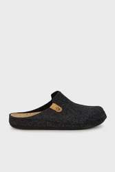 Buratti Backless Slipper Schwarz/Dunkelgrau/Grau