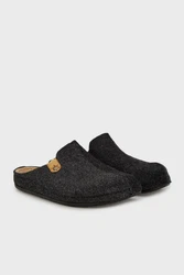 Buratti Backless Slipper Schwarz/Dunkelgrau/Grau