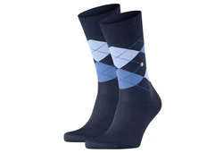 Burlington Kurzsocken Herren 2er Pack Manchester Blau/Dunkelblau