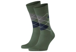 Burlington Kurzsocken Herren 2er Pack Manchester Dunkelgrün/Grün