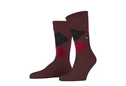 Burlington Kurzsocken Herren 2er Pack Dundee Bordeaux/Dunkelrot/Rot