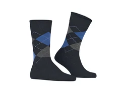 Burlington Kurzsocken Herren 2er Pack Dundee Dunkelblau/Blau