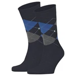 Burlington Kurzsocken Herren 2er Pack Dundee Dunkelblau/Blau