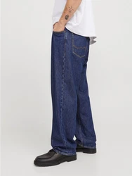 JACK & JONES Jeans 'JJIAlex JJOriginal' Lila/Dunkelblau/Hellblau/Blau