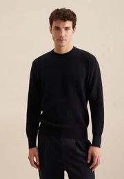 Strickpullover Rundhals Uni