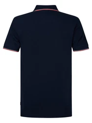 Petrol Industries Poloshirt 'Wave' Dunkelblau