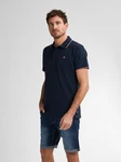 Petrol Industries Poloshirt 'Wave' Dunkelblau