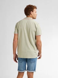 Petrol Industries Poloshirt 'Wave' Grün/Hellgrün/Khaki