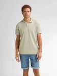 Petrol Industries Poloshirt 'Wave' Grün/Hellgrün/Khaki