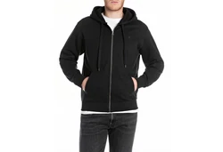 REPLAY Sweatjacke Schwarz