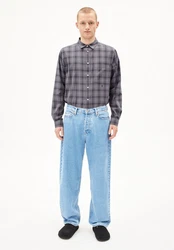 Armedangels Bootcut-Jeans JAAMEO Herren Baggy Fit horizon