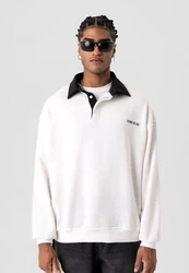 Dandalo Sweatshirt Andre Weiß/Beige