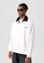 Dandalo Sweatshirt Andre Weiß/Beige