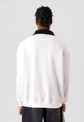 Dandalo Sweatshirt Andre Weiß/Beige