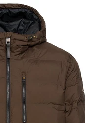 camel active Jacke Khaki/Dunkelbraun/Braun/Dunkelgrün