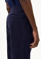 Armedangels Stoffhose AASTER Herren Chino Hose Dunkelblau/Blau/Lila