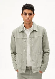 Blouson EVAAN Herren Jeansjacke aus recycelter Baumwolle (1-St) Regular Fit