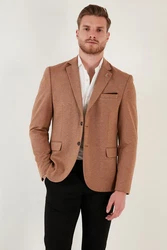 Buratti Regular Fit Blazer Jacket Braun/Beige