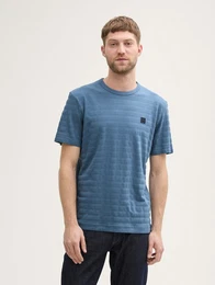 T-Shirt T-Shirt mit Logo-Badge