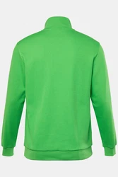 Boston Park Sweatshirt Sweat-Troyer Zippkragen Grün/Neonfarben/Türkis