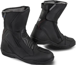 SHIMA Motorradstiefel Terra Schwarz