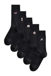 Next Socken mit Stickerei Schwarz/Blau