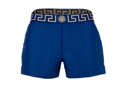 Versace Badeshorts Poly Golfo Herren Blau/Dunkelblau