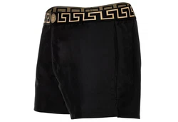 Versace Badeshorts Poly Golfo Herren Creme/Schwarz/Beige/Lila/Braun