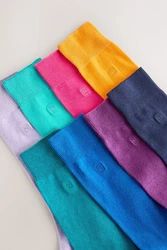 Next Herrensocken mit Stickerei Mischfarben/Lila/Rosa