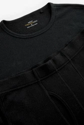Next Thermounterhemd und Thermo-Oberteil Set (2-St) Schwarz