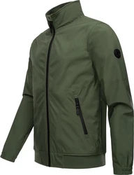 Ragwear Outdoorjacke Collwie Herren Übergangsjacke Dunkelgrün/Grün