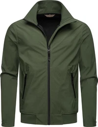 Outdoorjacke Collwie wasserdichte Herren bergangsjacke mit hohem Kragen