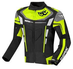 Berik Motorradjacke Torino Evo Gelb/Neonfarben/Grün