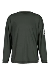 Maloja Langarmshirt RubiM. Dunkelgrün/Grün